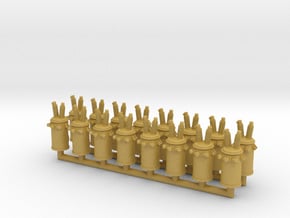 Pole Transformer 03. 1:72 Scale in Tan Fine Detail Plastic