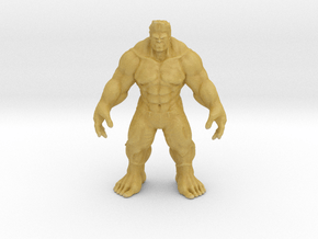 Hulk  in Tan Fine Detail Plastic