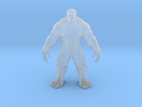 Hulk  in Clear Ultra Fine Detail Plastic