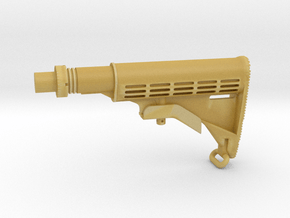 1/6th M4A1stock (10% oversized) in Tan Fine Detail Plastic