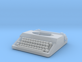 Typewriter 01. 1:12 Scale in Clear Ultra Fine Detail Plastic