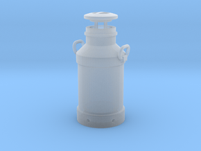 Milk churn 40 liters. 1:24 Scale  in Clear Ultra Fine Detail Plastic