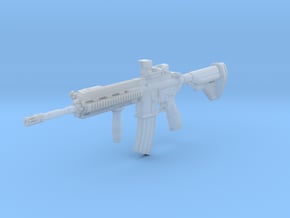 1/12th HK416Dtactical5 in Clear Ultra Fine Detail Plastic