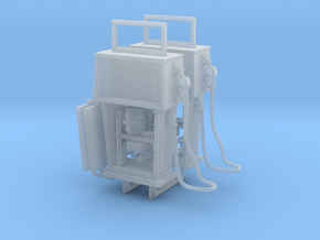 Gas Pump 01.1:35 Scale x 2 Units in Clear Ultra Fine Detail Plastic