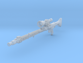 1/16th scale high detailed DLT-19xgun in Clear Ultra Fine Detail Plastic