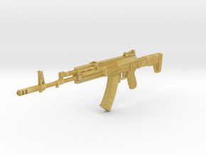 1/10th AK12gun in Tan Fine Detail Plastic
