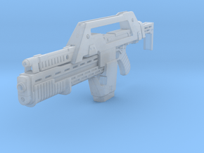 1/10t M41APulseRiflegun in Clear Ultra Fine Detail Plastic