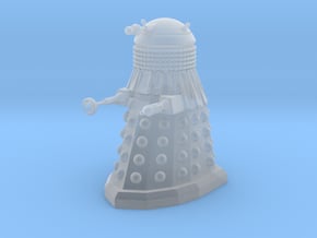 Dalek in Clear Ultra Fine Detail Plastic