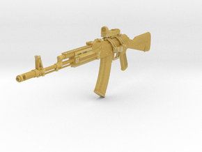 1/10th tactical AK74gun KobraSight in Tan Fine Detail Plastic