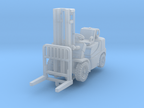 ForkLift 01a. 1:72 Scale in Clear Ultra Fine Detail Plastic