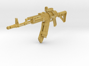 1/10th tactical4 AK74gun KobraSight in Tan Fine Detail Plastic