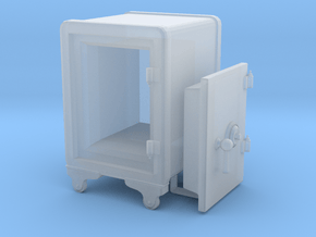 Vintage Safe 01. 1:18 Scale in Clear Ultra Fine Detail Plastic