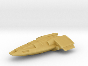 fighter shuttle in Tan Fine Detail Plastic