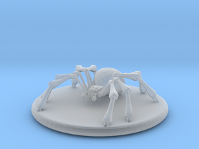 Small Spider in Clear Ultra Fine Detail Plastic