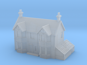 1:700 Scale English Farm House in Clear Ultra Fine Detail Plastic