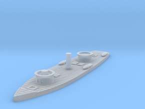 1/600 USS Onondaga  in Clear Ultra Fine Detail Plastic