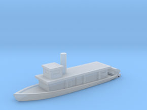 1/600 Generic ACW Tug (Paddle Wheel) in Clear Ultra Fine Detail Plastic