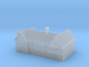 1:700 Scale Parham Village House 6 in Clear Ultra Fine Detail Plastic