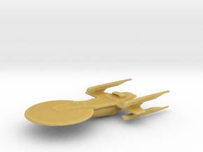 Excelsior Class Study Model Variant  in Tan Fine Detail Plastic