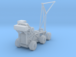 1:400 Scale CVCC "Tilly" Crash Crane in Clear Ultra Fine Detail Plastic