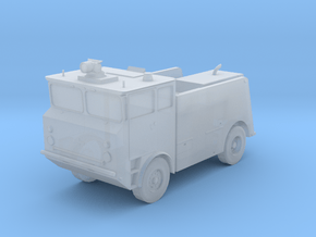 1:350 Scale MB-5 Fire Truck (new design) in Clear Ultra Fine Detail Plastic