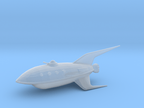 Planet Express Ship (Re-Sized) in Clear Ultra Fine Detail Plastic