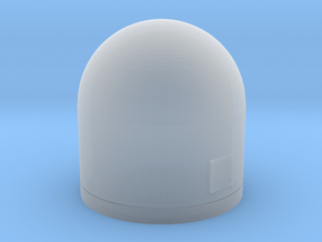 1:200 Scale WSC-6 SatCom Dome in Clear Ultra Fine Detail Plastic