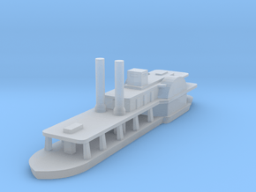 1/1000 Transport Steamer Chickamauga in Clear Ultra Fine Detail Plastic