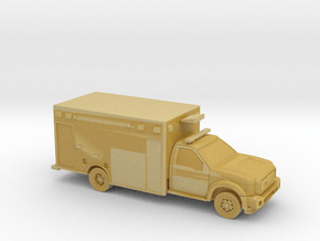 N Scale (1:160)  Ford Ambulance in Tan Fine Detail Plastic