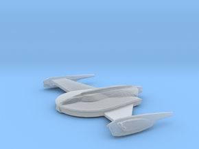 Romulan Bird Of Prey 24th Century (Re-sized) in Clear Ultra Fine Detail Plastic
