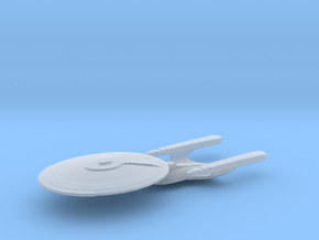 Galaxy Class Combat Variant in Clear Ultra Fine Detail Plastic