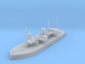 1/1250 Javary Class Coast Defence Battleship in Clear Ultra Fine Detail Plastic