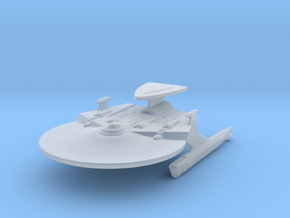 Uss Antares in Clear Ultra Fine Detail Plastic