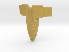 Fighter Shuttle Wings Extended (large) in Tan Fine Detail Plastic