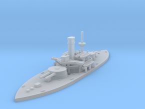 1/1250 USS Monterey (BM-6) in Clear Ultra Fine Detail Plastic