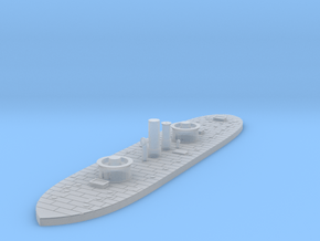 1/1200 USS Monadnock in Clear Ultra Fine Detail Plastic