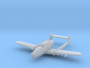 Fokker D.XXIII in Clear Ultra Fine Detail Plastic