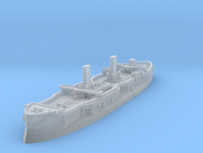 1/1250 Kaiser Class Ironclad 1875 in Clear Ultra Fine Detail Plastic
