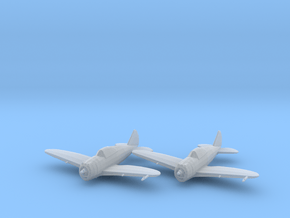 Republic P-43 'Lancer' 1:200 x2 FUD in Clear Ultra Fine Detail Plastic