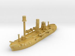 1/1200 USS Galena (Ironclad) in Tan Fine Detail Plastic