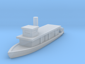 1/700 Paddle Tug in Clear Ultra Fine Detail Plastic