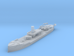 1/700 Preussen Class Ironclad in Clear Ultra Fine Detail Plastic