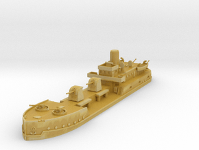 1/600 Amgun Class Gunboat in Tan Fine Detail Plastic