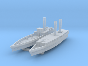 1/600 USS Louisiana in Clear Ultra Fine Detail Plastic
