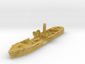 1/1200 USS Kansas (1863) in Tan Fine Detail Plastic