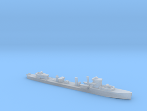 HMS Vega 1:1800 r2 WW2 naval destroyer in Clear Ultra Fine Detail Plastic
