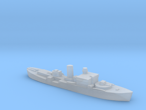 HMS Begonia corvette 1:3000 WW2 in Clear Ultra Fine Detail Plastic