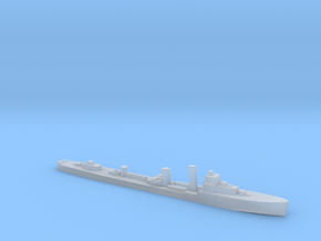 HMS Walpole destroyer-SR escort 1:2400 WW2 in Clear Ultra Fine Detail Plastic