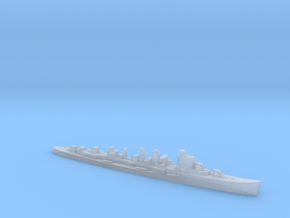 HMS Delhi 1:1800 WW2 naval cruiser in Clear Ultra Fine Detail Plastic