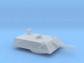Lion 2 Heavy MSL Grav Tank Turret 15mm in Clear Ultra Fine Detail Plastic